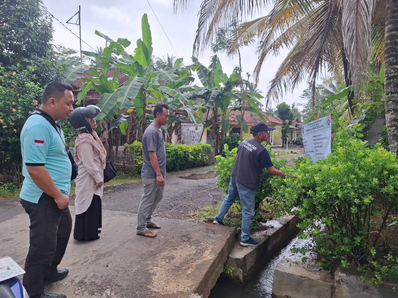 KEGIATAN MONITORING DAN EVALUASI PELAKSANAAN APBDes TAHUN 2024 SEMESTER 1