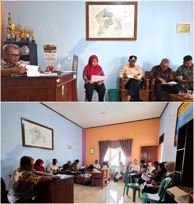 RAPAT PEMDES CINTAJAYA DAN BPD MENGENAI PERUBAHAN APBDes TAHUN ANGGARAN 2024