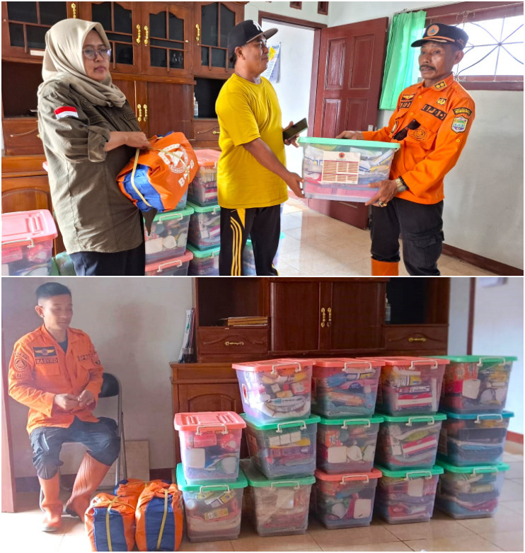 BANTUAN BPBD KAB. CIAMIS UNTUK WARGA DESA CINTAJAYA YANG TERDAMPAK BANJIR