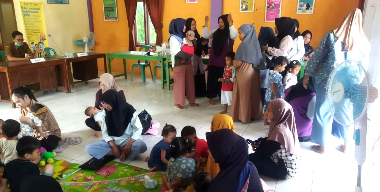 KEGIATAN POSYANDU RAFLESIA DUSUN SIDAMUKTI BULAN FEBRUARI 2025