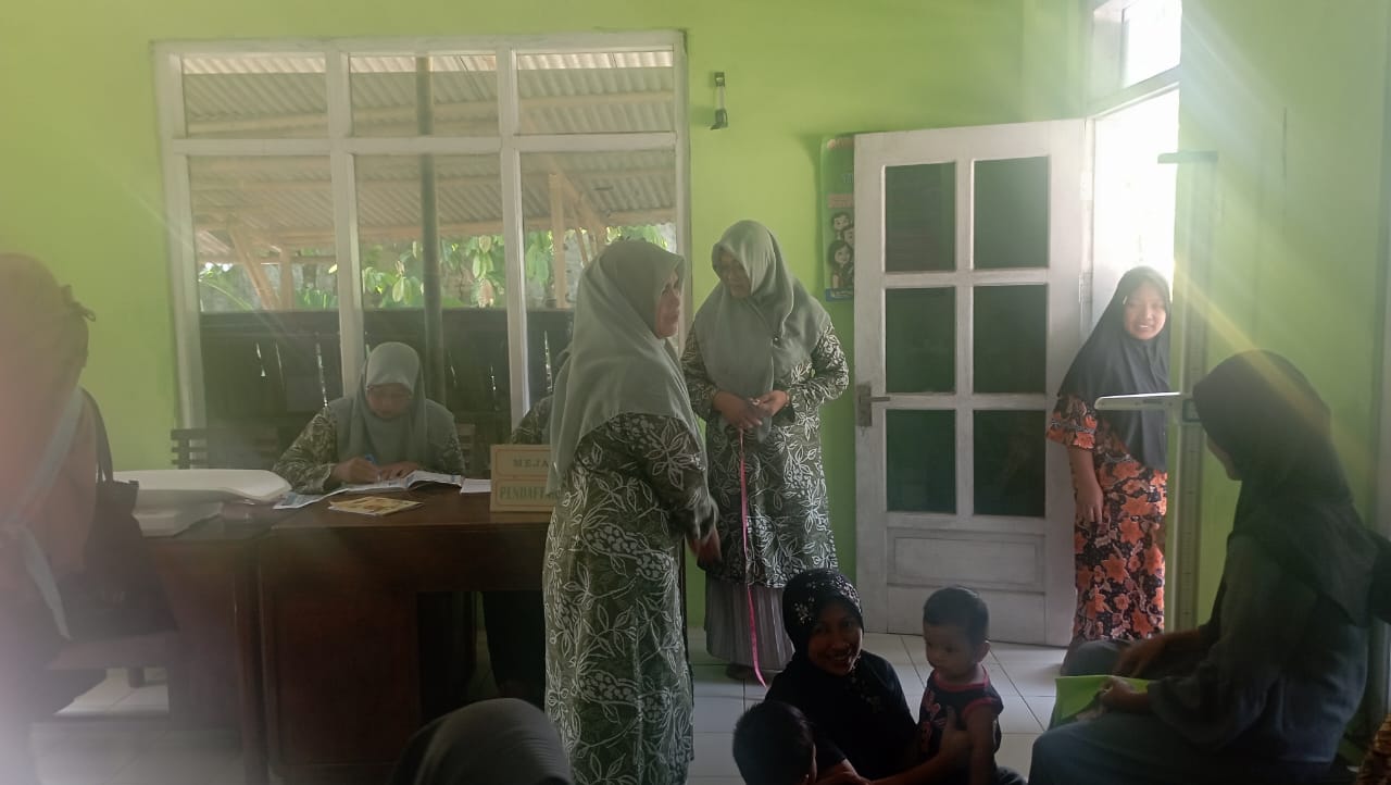 KEGIATAN POSYANDU ADENIUM 1 DUSUN NAMBO PADA BULAN FEBRUARI 2025
