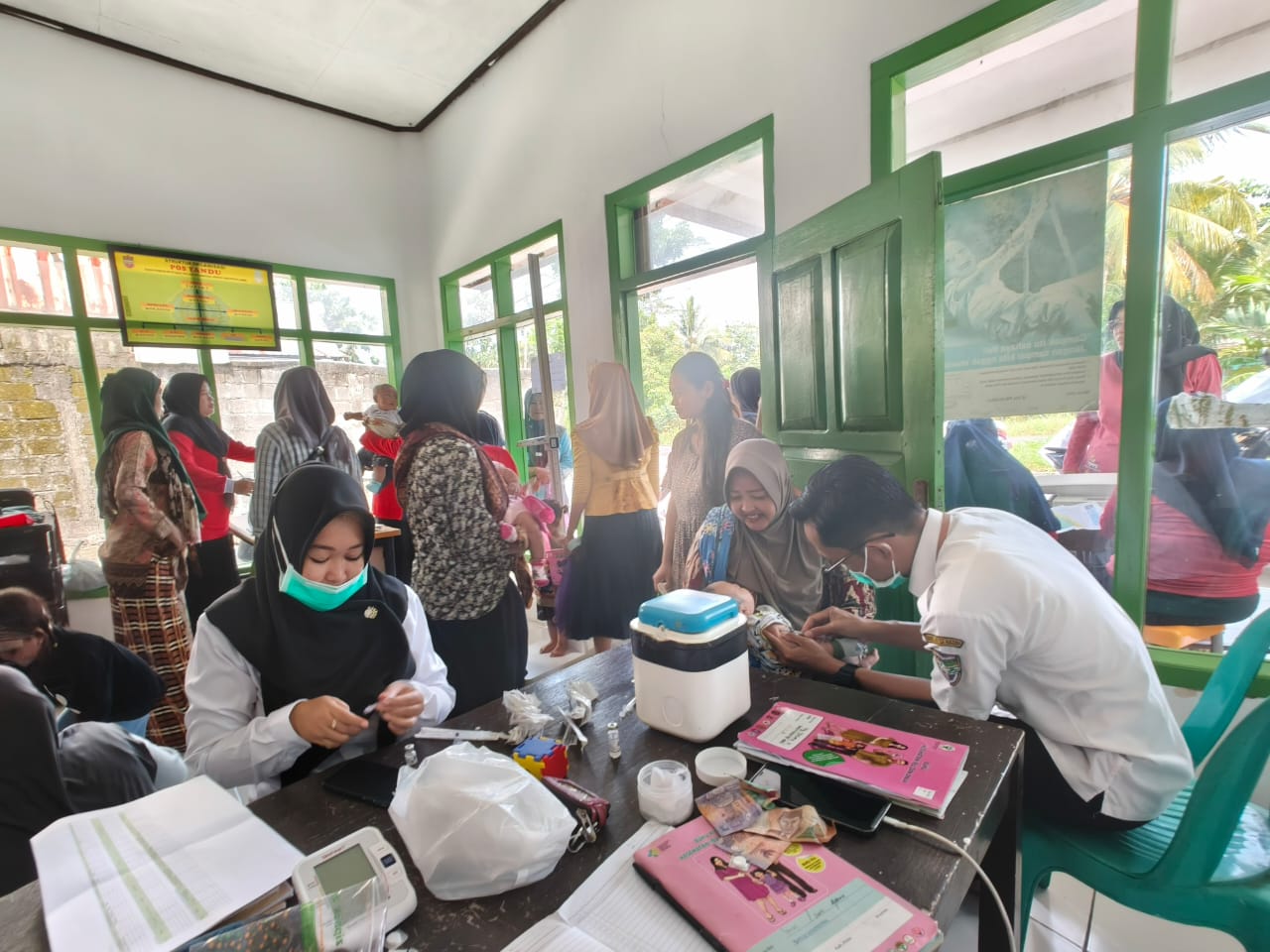 KEGIATAN POSYANDU LATULIP DUSUN PONDOKUNYUR PADA BULAN FEBRUARI 2025