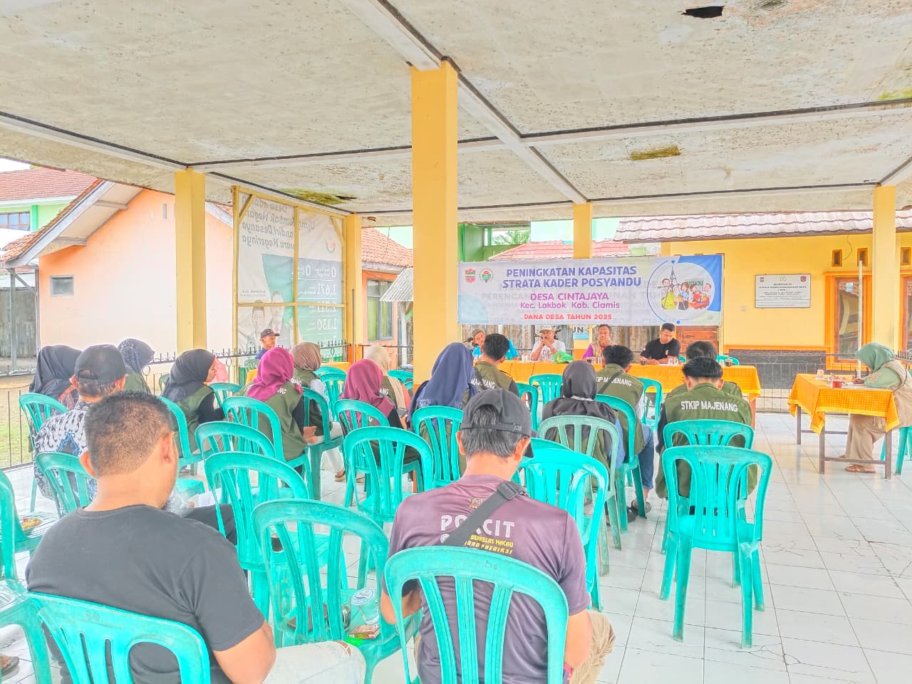 WUJUD TRANSPARANSI, DESA CINTAJAYA SAJIKAN LPJ KEGIATAN PHBN & PHBI